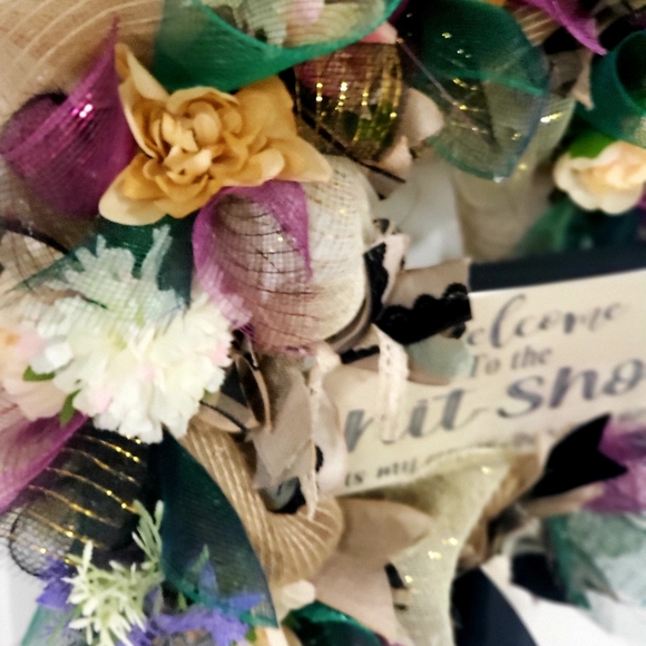 Funny front door Wreath - Picture 13 of 16